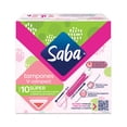 thumbnail image 1 of Tampones Saba V-Compact súper con aplicador flujo abundante 10 pzas, 1 of 6