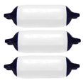 thumbnail image 1 of 3PCS Inflatable Boat Fender PVC Boat Anchor Bumper Marine Boat Fender for Boat, Sailboat, Cuddy Etc (4.5X16 Inch), 1 of 8