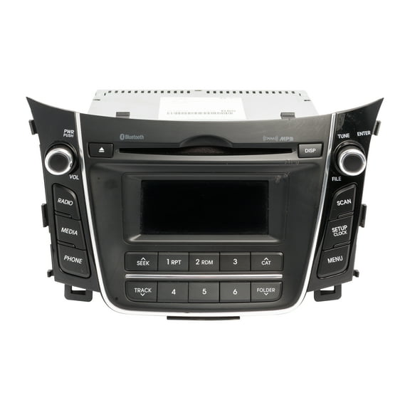 Restored 2016-17 Hyundai Elantra AM FM MP3 Bluetooth Single-Disc CD Player 96170-A5260GU (Refurbished)