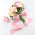 thumbnail image 3 of HAHDAXIA Rose Pink Satin Ribbon 2 Inch Thick Dusty Rose Ribbon for Gift Wrapping Pink Ribbon Wedding Bridal Bouquet Ribbon for Crafts - 25 Yards, 3 of 7