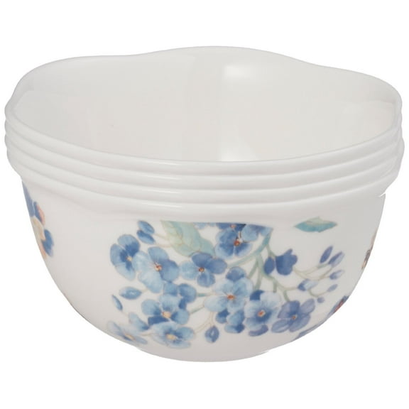 Lenox Butterfly Meadow Assorted Blue Bowls, Set of 4