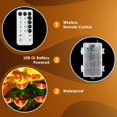 thumbnail image 4 of Cadena de luces Mudder Watermelon de 3 m y 40 LED con temporizador remoto, 4 of 6