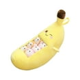 thumbnail image 3 of Muñeco de aperitivos de peluche, muñeco de Animal extraíble, novedad, decoración para habitación de niños, muñeco de peluche acurrucado para regalos, banana, 3 of 8