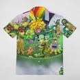 thumbnail image 2 of My Singing Monsters Island Men's Casual Button-Down Shirts Summer Short Sleeve Tee Shirt Daily Hawaiian Beach Shirt Top With Pocket, 2 of 9