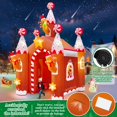 thumbnail image 4 of Arco inflable navideño Kalolary de 4 m con luz LED, 4 of 7
