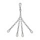 thumbnail image 1 of Strong Punch Bag Hanger Boxing Bag Connecting Hook Chain Stainless Steel Swivels Chain with 4 Snapping Hook Enduring, 1 of 5