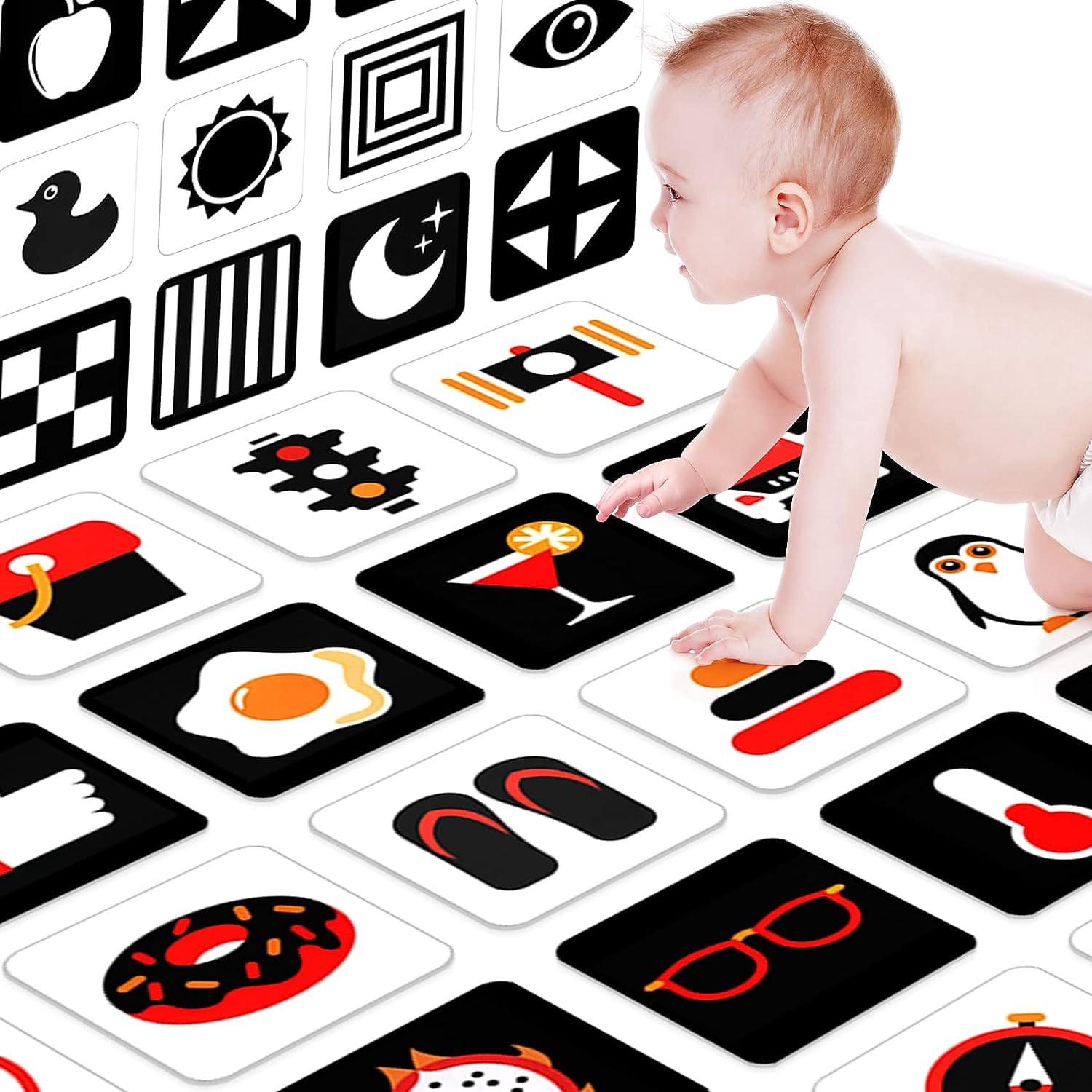 Tarjetas Flash Para Bebés De Alto Contraste 10 Tarjet... | Cuotas sin Tarjetas Flash Para Bebés De Alto Contraste 10 Tarjet... | Cuotas sin