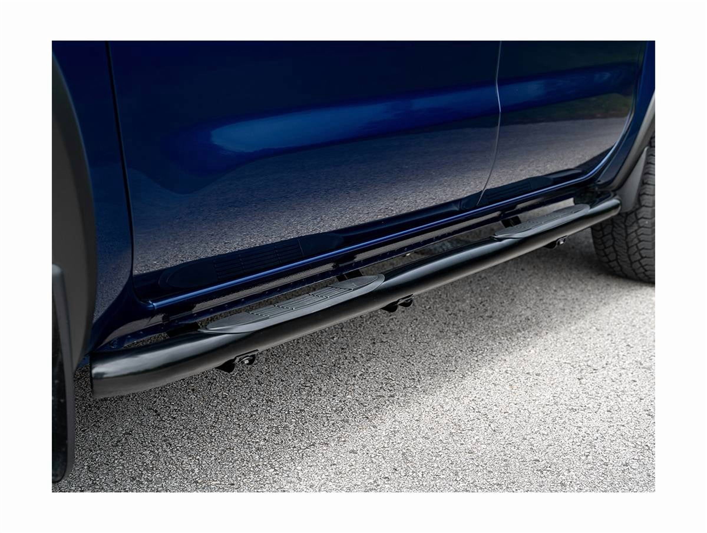 Ionic by RealTruck Pro Series 3" Black Nerf Bars Compatible with 2005-2017 Frontier Crew Cab