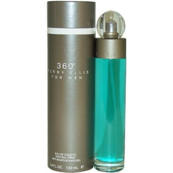 360 by Perry Ellis Eau de Toilette Spray for Men 3.4 oz (Pack of 3)