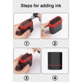 thumbnail image 7 of 10ml Black Stamp Refill Ink,Clothes Waterproof Ink Name Stamp Printing On Clothing Wash Not Fade, Stamp Oil for Office School Seal, 7 of 7