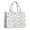 White Cow Heart, variant on Large Capacity Tote Bag,White Cow Heart Pattern Handbag Fashion Luxury Tote Bag,15.7"x13"x 5.1" Inches,Laptop Compatible
