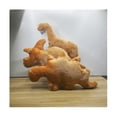thumbnail image 4 of Dinosaur Chicken Nuggets Plush Realistic Interesting Dinosaur Fried Chicken Nuggets Pillow Stuffed Toys Banmo, 4 of 5