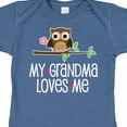 thumbnail image 4 of Inktastic My Grandma Loves Me Girls Girls Baby Bodysuit, 4 of 5