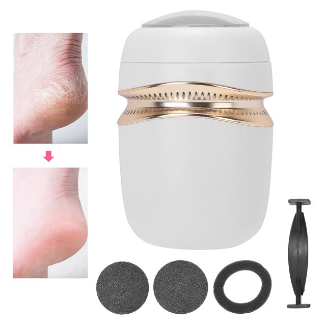 Molinillo de pastel, Tamaña Pequeño Portátil 3 Molienda de 1000 mAh Amoladora de Pie Eléctrica Para Cuidado de los Pies para Mujer Hombre