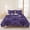 Purple Black, variant on 3 Pieces King Quilt Set,Spooky Halloween Haunted Ghost Cobweb Soft Bedding Sets with 1 Quilt & 2 Pillow Shams,Black Purple Summer Bedspread Lightweight Coverlet Comforter for All Season