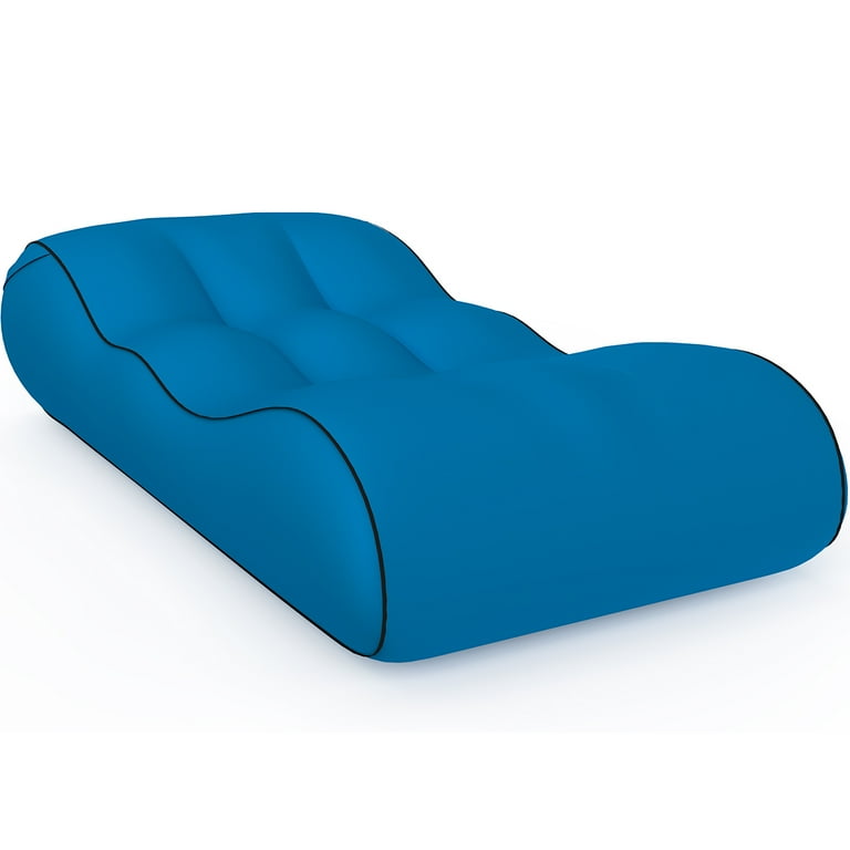 Blue on sale inflatable sofa