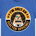 thumbnail image 3 of The Nightmare Before Christmas - Mayor Elected Official - Youth Short Sleeve Graphic T-Shirt, 3 of 5