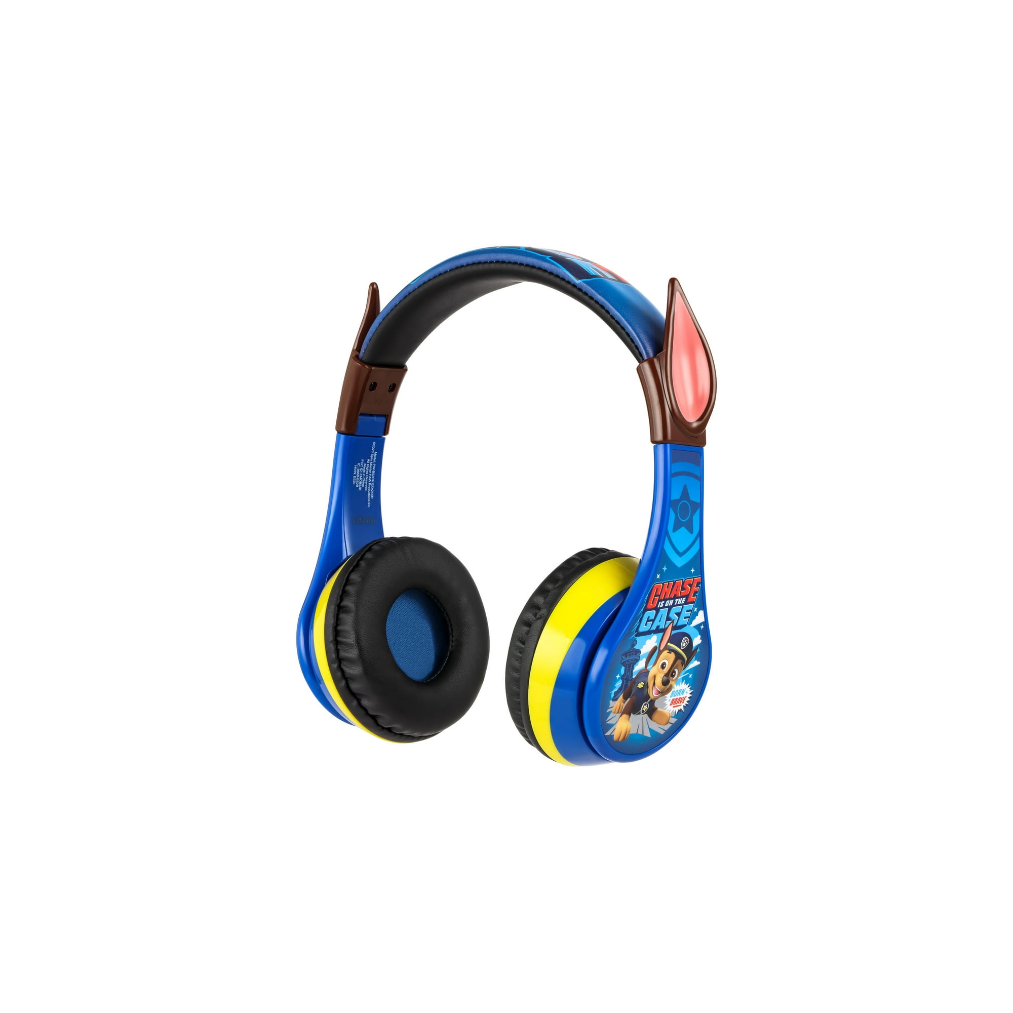 ekids Paw Patrol Bluetooth Headphones for Kids, Wireless Headphones with Microphone
