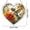 A, variant on Hometravel Acrylic Heart-shaped Puzzle Wind Chime Pendant, 94-Piece Puzzle Sun Catcher, Clear Acrylic Wind Chime for Porch, Garden, Patio, Balcony Decor