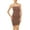 Brown, variant on PacificPlex Seamless Smoother Tube Slip Dress Womens, One Size, Khaki