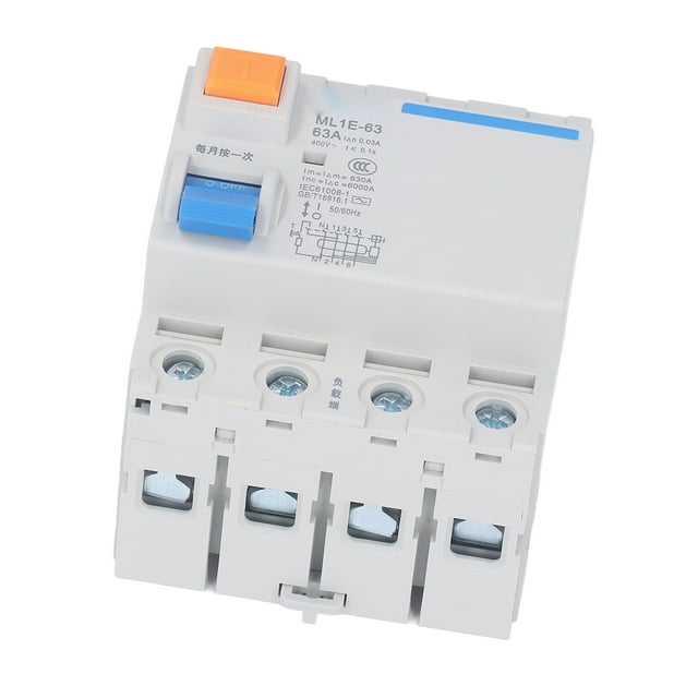 Disyuntor de seguridad, disyuntor 63A 400V Disyuntor mini disyuntor construido para precisión VoborMX herramienta