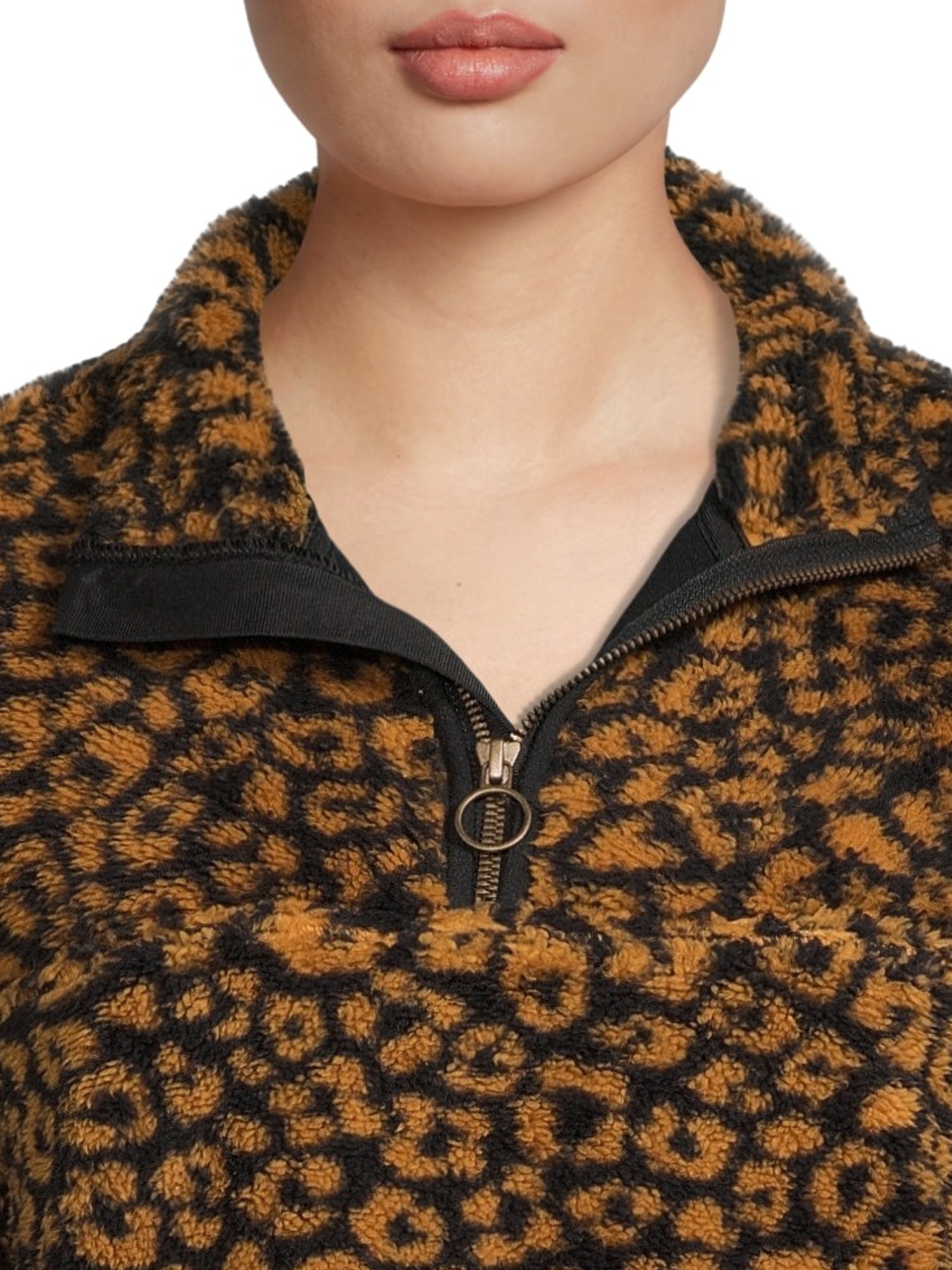 walmart quarter zip sherpa