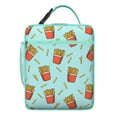 thumbnail image 6 of French Fries Lunch Bag – Potato Fries Crispy Fries Cute Tasty Snack Fries Lover Street Food I Love Fries Finger Food Curly Cheese Insulated Thermal Tote Portable Leakproof Durable, 6 of 6