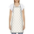 thumbnail image 2 of Naloa 1Pack Adjustable Bib Apron Waterdrop Resistant Cooking Kitchen Aprons for Women Men Chef, Anchors Print, 2 of 5
