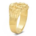 thumbnail image 2 of Men's 19mm 14k Yellow Gold Plated Lion Head Ring, Size 12.5 + Gift Box, 2 of 7