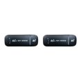 thumbnail image 1 of Injueey portátil universal WiFi dongles 4G LTE módem palo hotel enrutador inalámbrico 150 Mbps suministros de computadora externa para 4G/Negro 2piezas, 1 of 6
