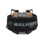 Walkers Ultra Low Profile Razor Xtreme Shooting Muffs in Battle Brown