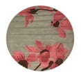 thumbnail image 1 of Tapis de Jasmin de Transition Bleu Laine à la Main, 1 of 4