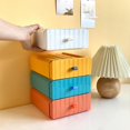 thumbnail image 2 of Caja de almacenamiento de escritorio Morandi Color Drawer Cosmetic Box (naranja) Afortunado Sencillez, 2 of 5