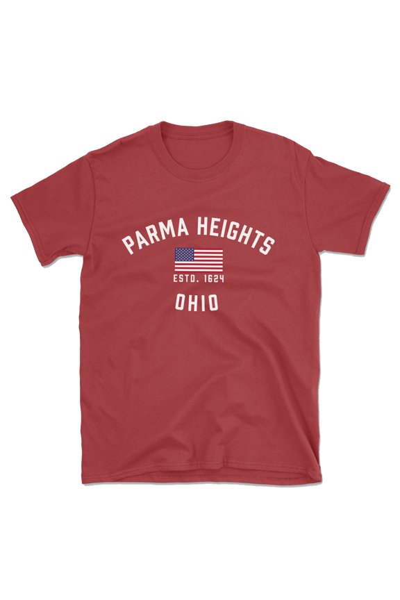 Parma Heights Ohio Patriot Men's Cotton T-Shirt