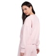 thumbnail image 2 of Women's Starter Pink Chicago Blackhawks Boxy Cropped Sweatshirt, 2 of 3