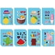 thumbnail image 2 of 48 hojas 8 estilos Hawaii Haz una cara Hojas de pegatinas Crea tus propias pegatinas de piña y flamenco Adhesivo de verano, 2 of 8