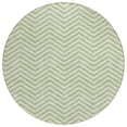 thumbnail image 2 of Addison Rugs Chantille Indoor/Outdoor Transitional Chevron Aloe Washable Round Rug, 8' x 8', 2 of 6