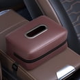 thumbnail image 4 of TACILIP Home Storage, Car Tiue Box Car Tiue Box Multifunctional Leather Strap Tiue Car Leather Tiue, Birthday Gifts, 4 of 6