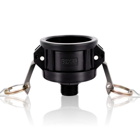 330 275 Gallon IBC Tote Tank Adapter Fittings 2" Cam Lock x Garden Hose Food Garden for Water Tank