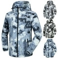 thumbnail image 5 of Hoody Jacket for Men Camouflage Lightweight Bomber Jacket Sportswear Casual Thin Sports Coat Hooded Zipper Jackets Windbreaker Cargo Outwear with Zip Pockets Plus Size, 5 of 6