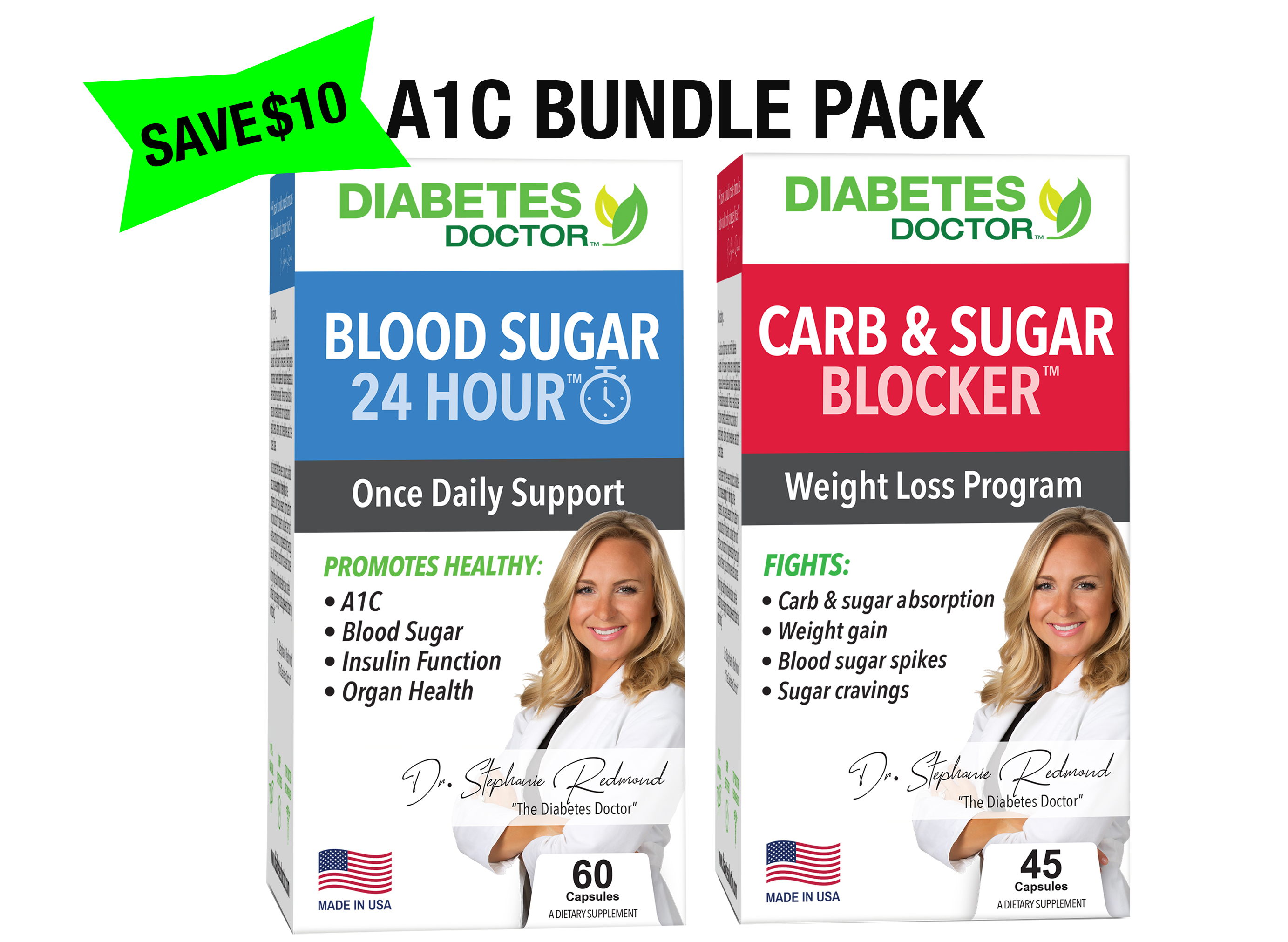 Blood Sugar 24 Hour Daily Support Supplement By Diabetes Doctor