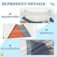 thumbnail image 2 of FORMRS Boys Rash Guard Short Sleeves Swim Shirt Quick Dry UPF 50+ Sun Protection, Sizes 3-12T, Blue Snow Houses, 2 of 6