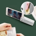 thumbnail image 4 of Mini Bag Sealer 2025 Upgrade Handheld Heat Vacuum Sealer 2 In 1 Bag Sealer And Cutter USB Rechargeable Mini Sealing Machine Heat Seal Tool For Plastic Bags Snack Bags, Gray, 4 of 4