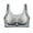 Gray, variant on purcolt Women's Wireless Everyday Bras Comfortable Seamless Bralettes Supportive Push Up Bra Lightly Lined Full Coverage T-Shirt Bra