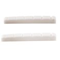 thumbnail image 1 of Musiclily Pro Urea Resina Plástico Ranurado 42mm Strat Tele Tuercas para Guitarra Eléctrica Fondo Plano para Guitarra Stratocaster/Telecaster de 6 Cuerdas Blanco (Juego de 2), 1 of 5