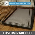 Image showcasing Drymate Dog Crate Mat Liner, Absorbs Urine, Waterproof, Non-Slip ...