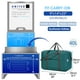 thumbnail image 2 of Bolsa de mano plegable Narwey para United Airlines 40 L, color verde azulado, 2 of 7
