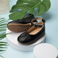 thumbnail image 4 of Toddler Little Girl Mary Jane Dress Shoes Ballet Flats for Girl Party School Shoes Bowknot Princess Shoes, 4 of 7