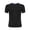 Black and Blue, variant on KIWI RATA Sauna Shirt for Men Sweat Sauna Suit for Gym Exercise Compression Shirt Workout Shapewear