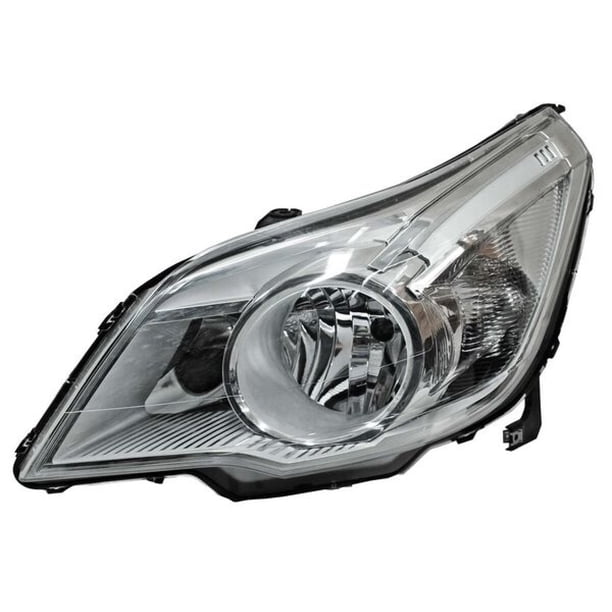 Faro Principal Tornado 2011 A 2018 Chevrolet LADO CONDUCTOR TYC Fondo cromado 1 Pieza Asia